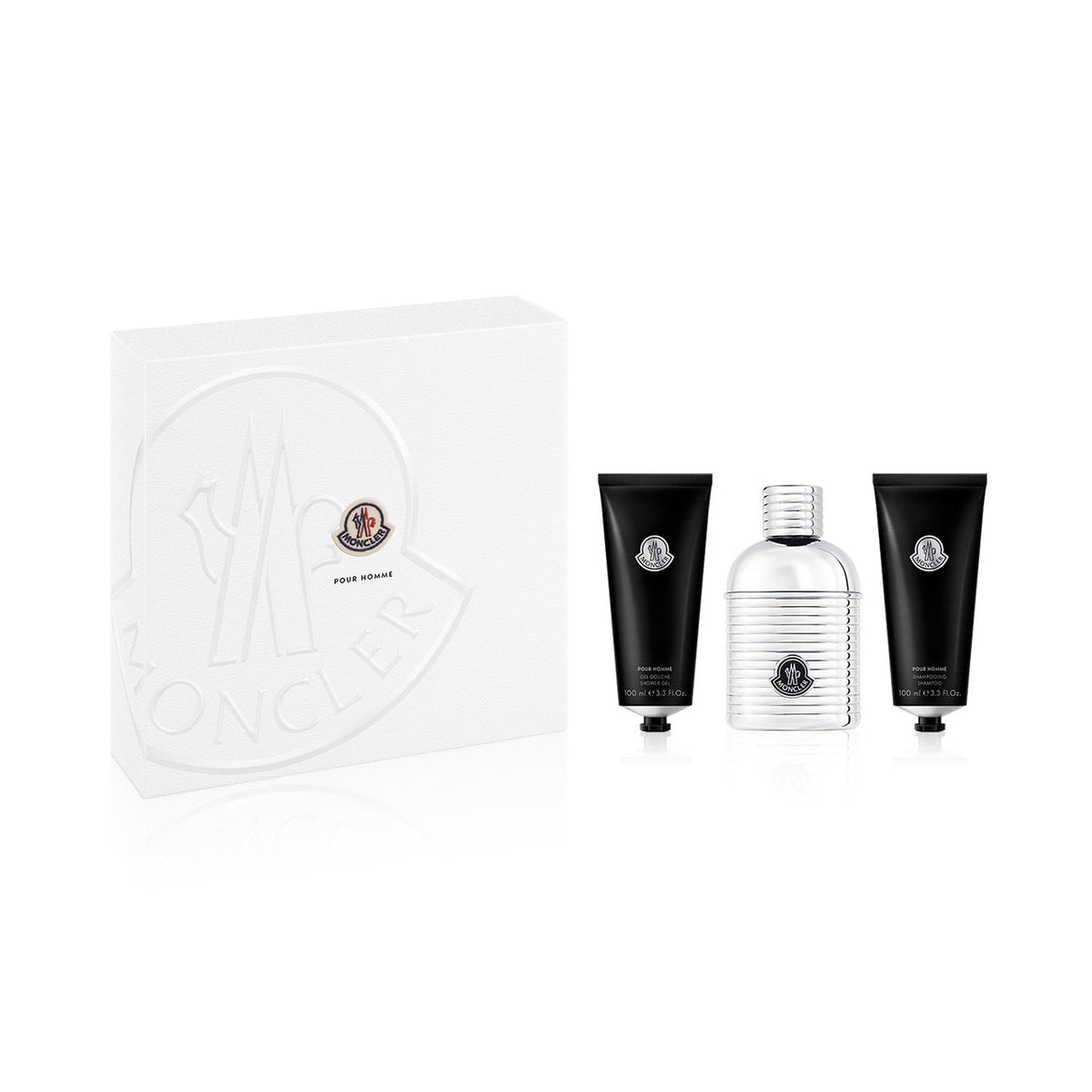 Moncler Homme 3.4 oz Eau de Parfum spray bottle for men