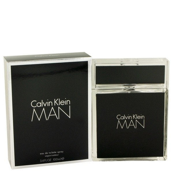 CK Man 3.4 oz EDT Spray by Calvin Klein men's fragrance bottle