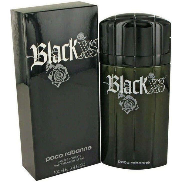 Paco Rabanne Black XS 3.4 oz Eau de Toilette spray bottle
