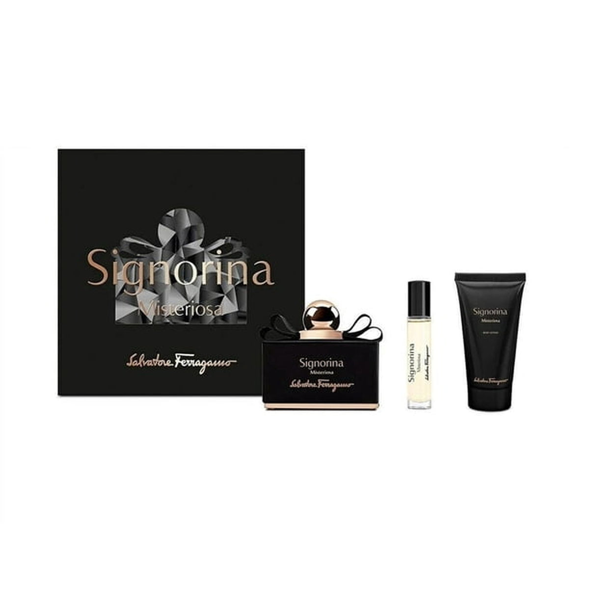 S. Ferragamo Signorina Misteriosa 3.4 oz Eau de Parfum spray bottle