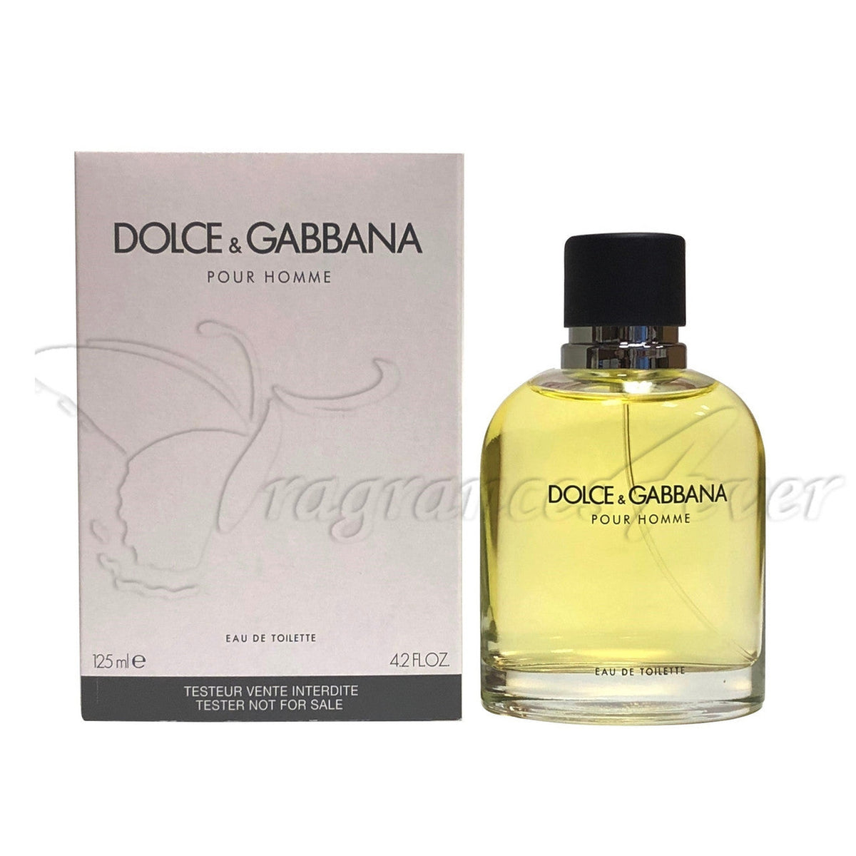 D&G Pour Homme 4.2 oz EDT spray tester with cap for men