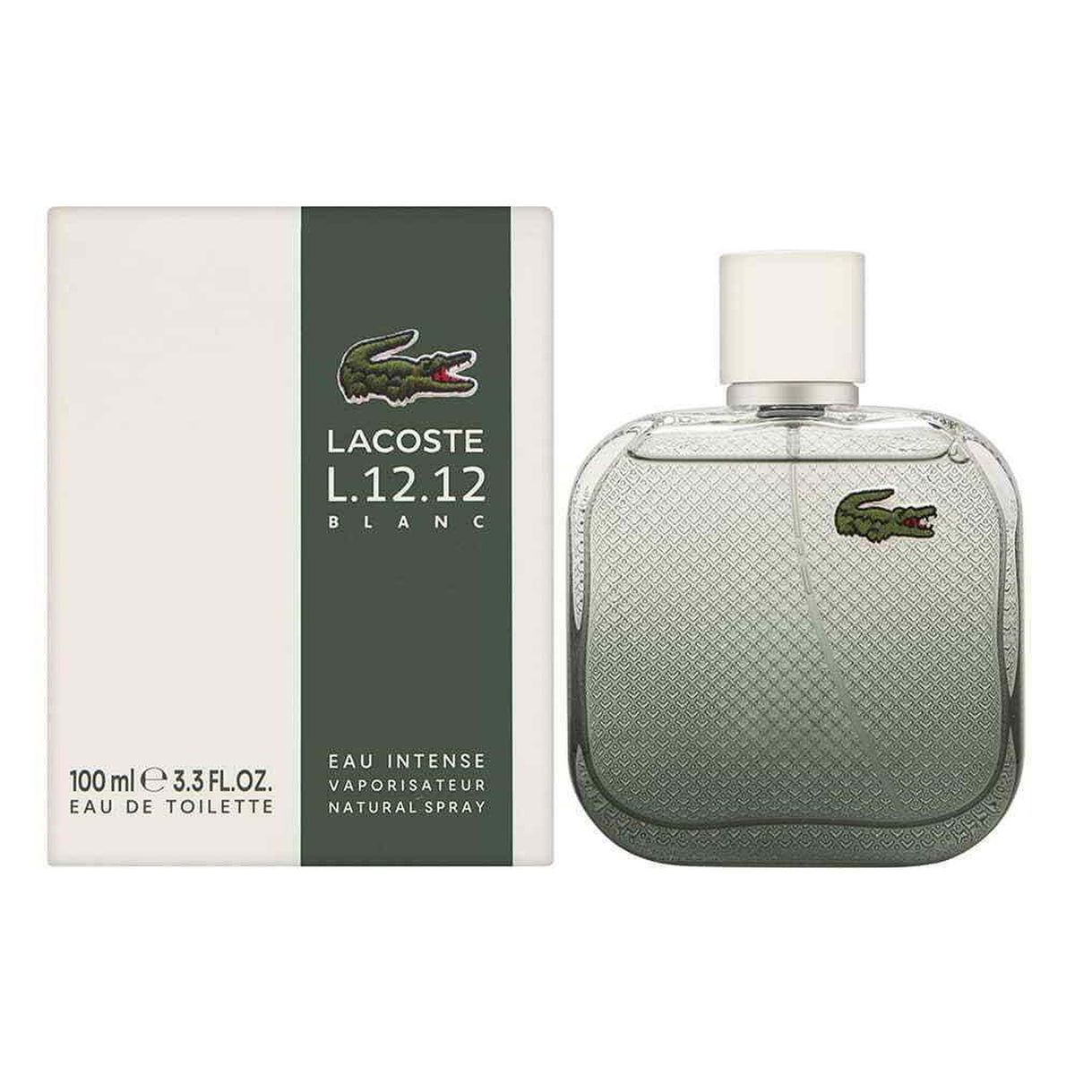 Lacoste Eau Blanc Intense 3.4 oz EDT Spray bottle