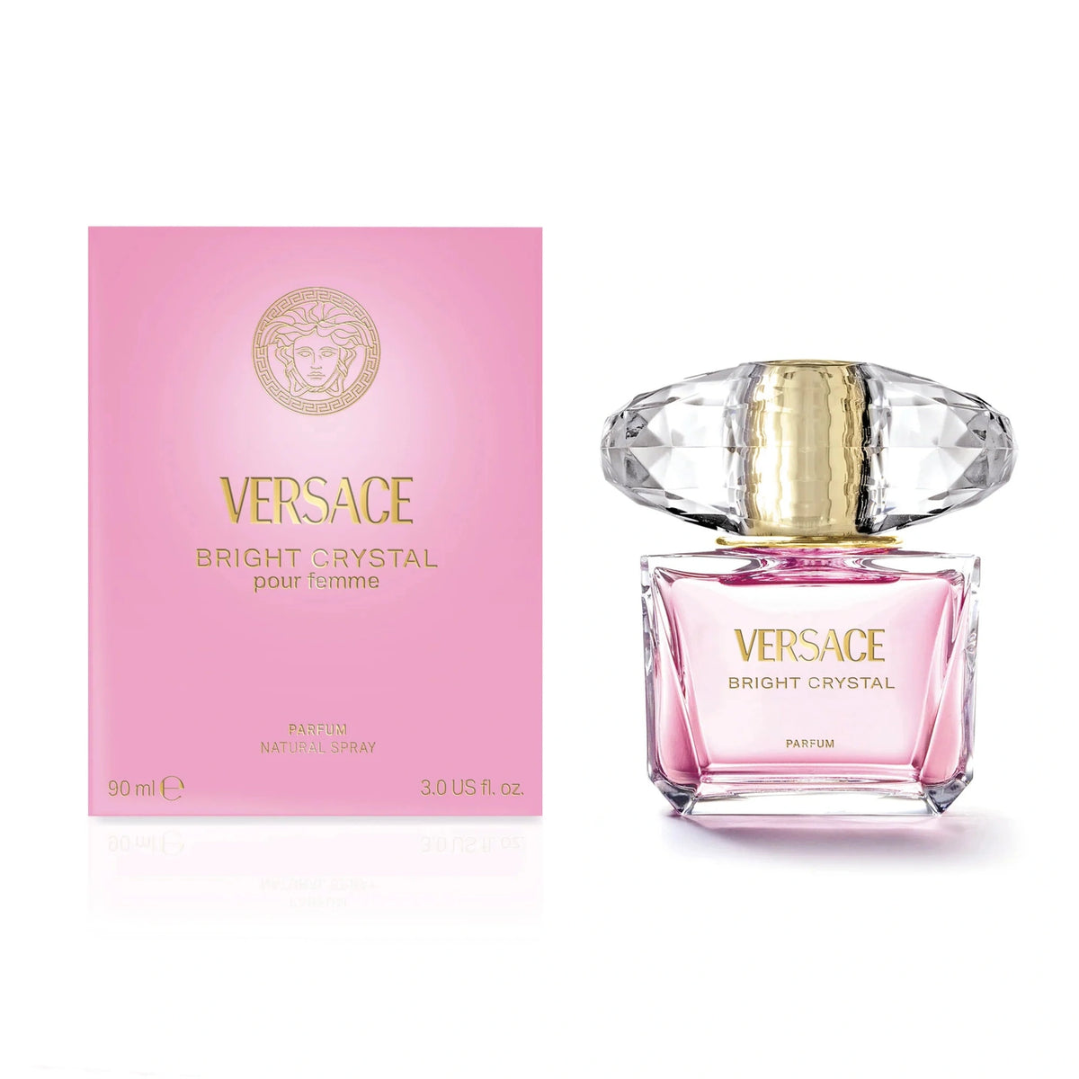 Versace Bright Crystal 3.0oz Parfum w/Cap - Women's Tester