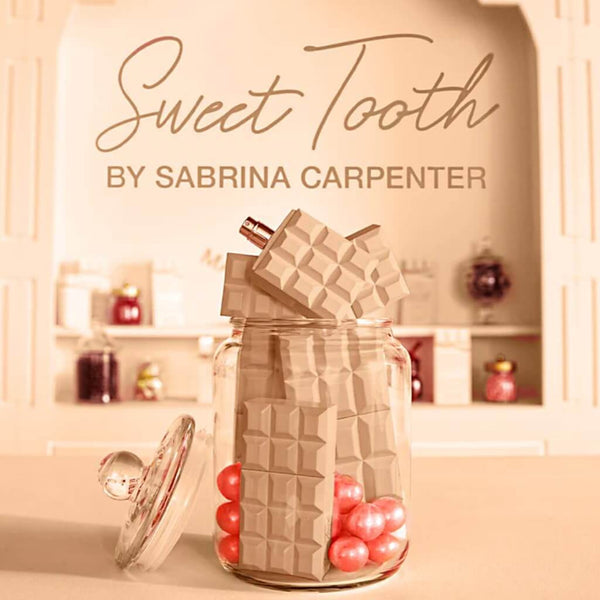 Sabrina Carpenter Sweet Tooth Caramel Dream 2.5 oz Eau de Parfum spray bottle