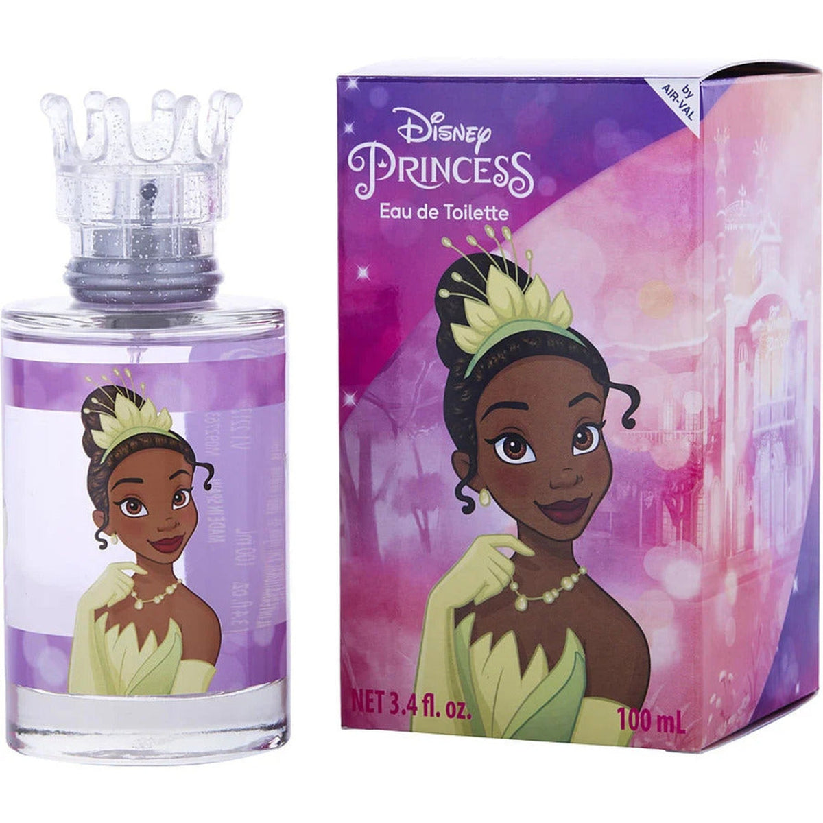 Disney Princess Tiana 3.4 oz EDT Spray for kids bottle