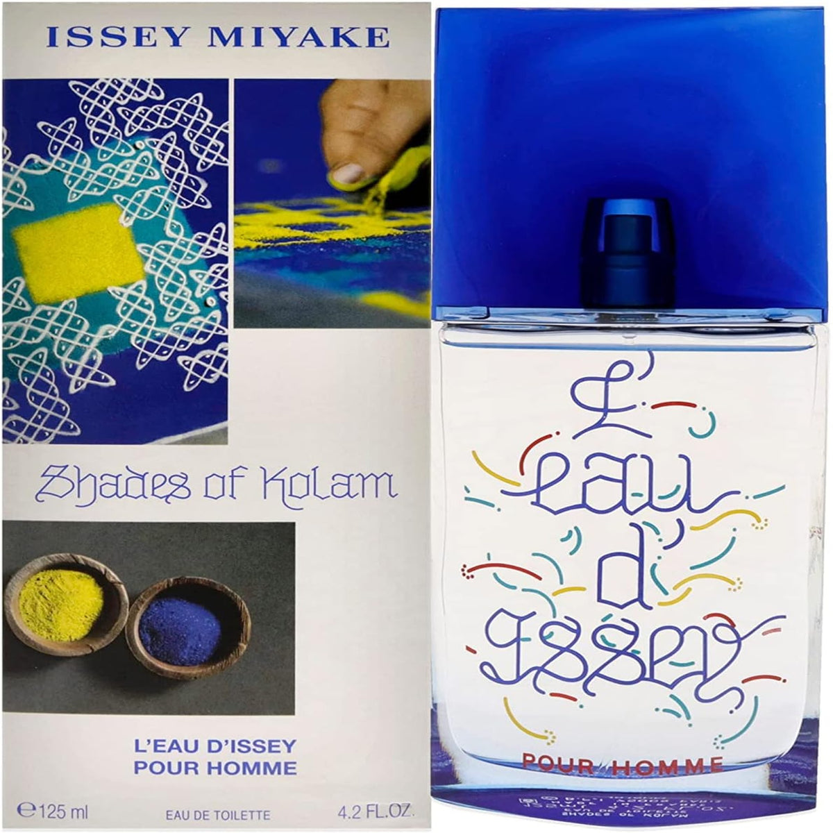 Issey Miyake Summer 2005 Yellow 3.4 oz Eau de Toilette spray bottle