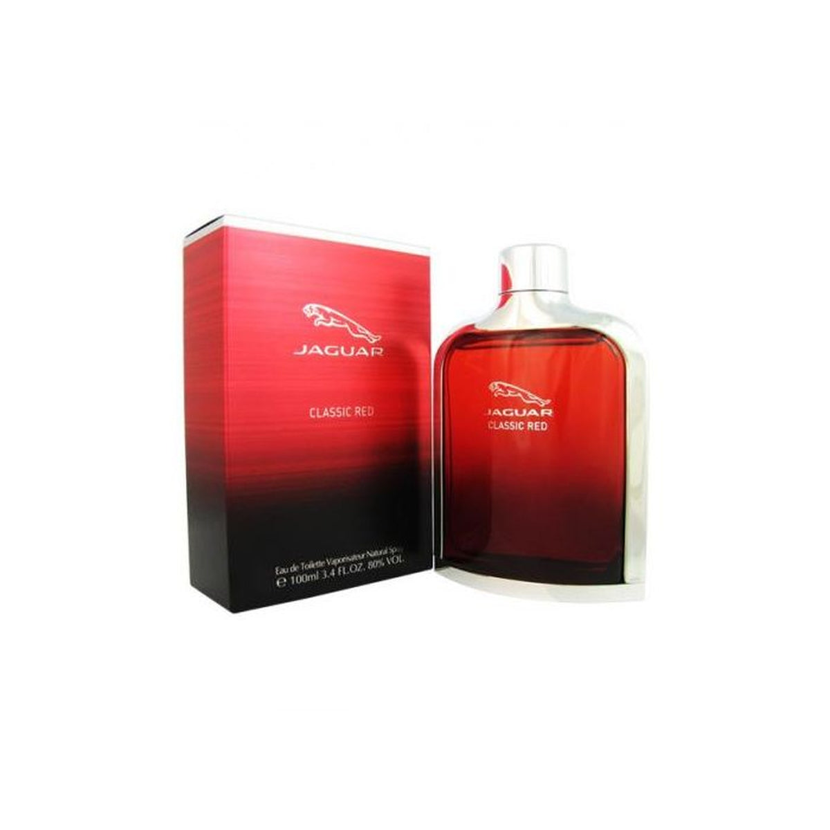 Jaguar Red 3.4 oz EDT Spray bottle for men