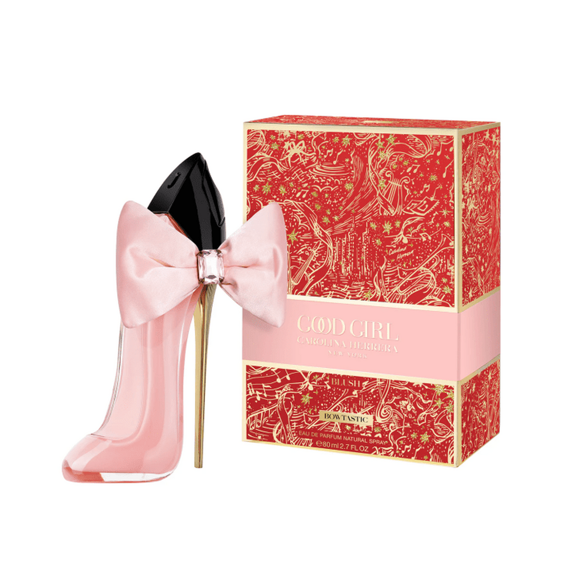C. Herrera Good Girl Blush Bowtastic 2.8 oz Eau de Parfum Spray bow stiletto bottle