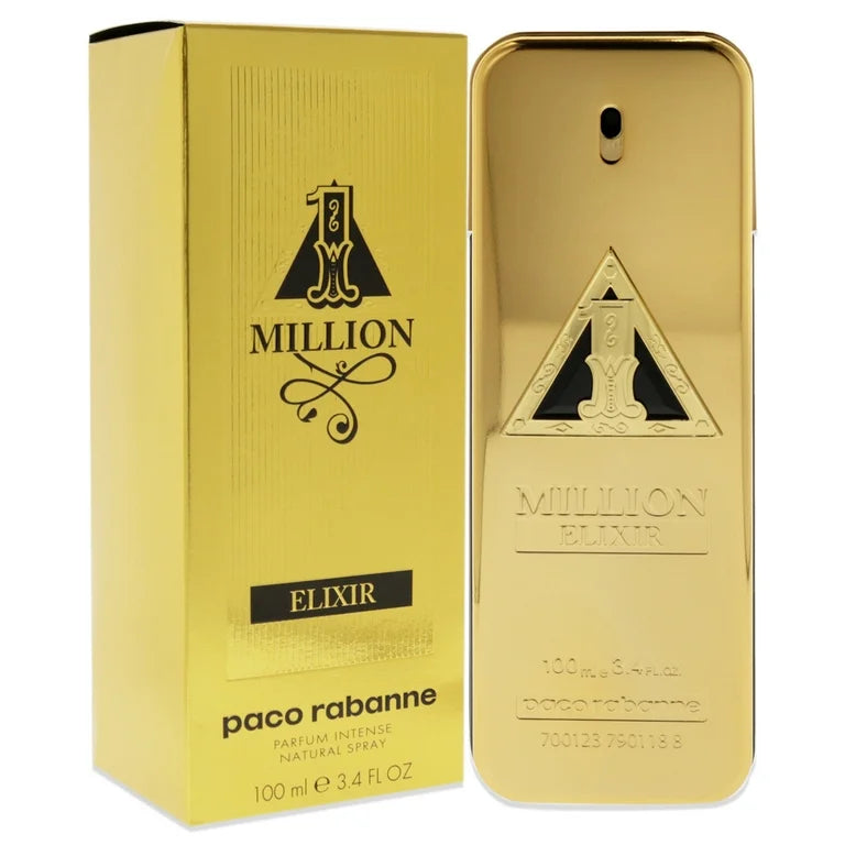 Paco 1 Million Elixir 3.4oz Parfum Intense (2 Left) - Tester