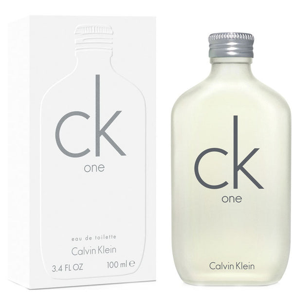 CK One 3.4 oz EDT Spray by Calvin Klein fragrance bottle