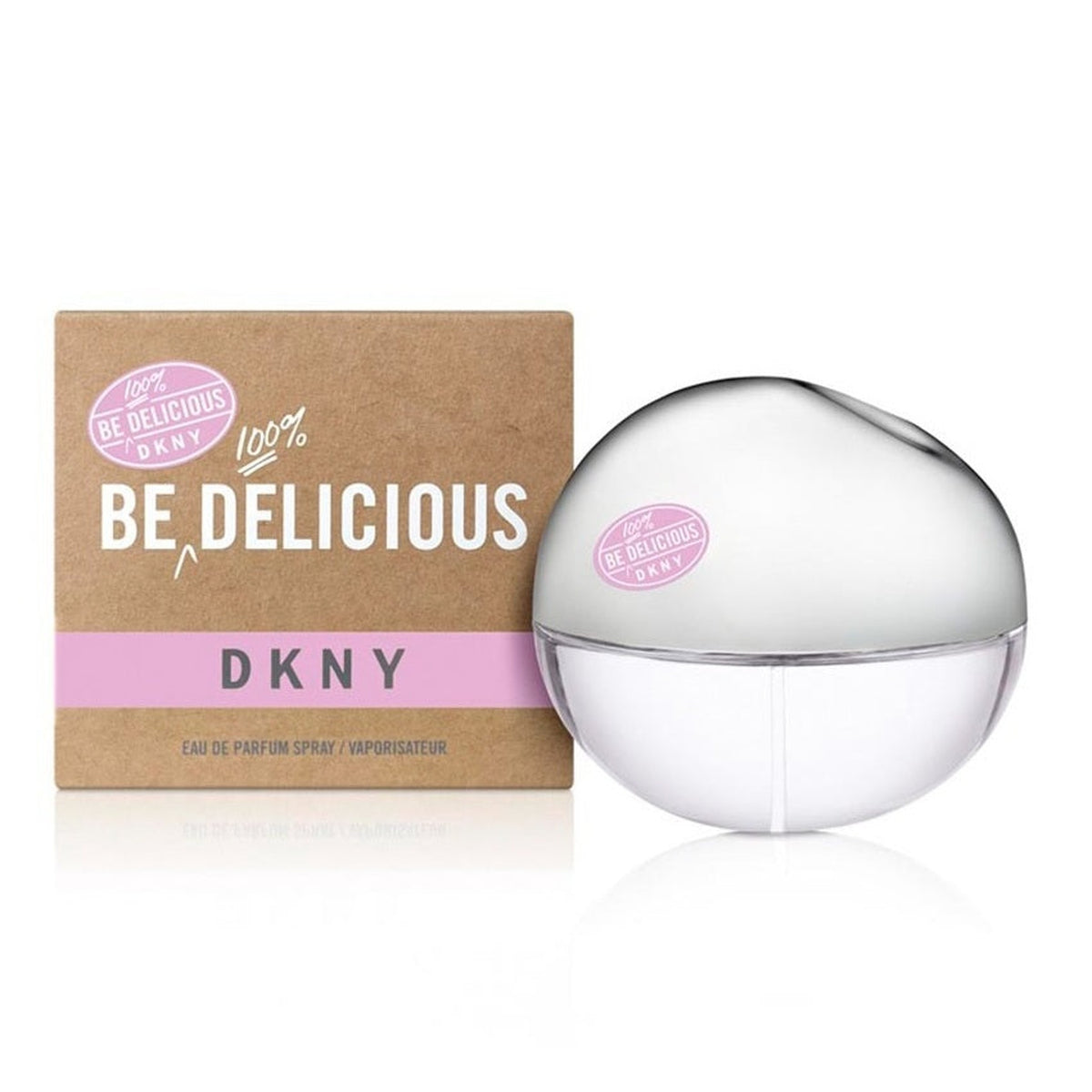 DKNY Be 100% Delicious 3.4 oz Eau de Parfum Spray bottle