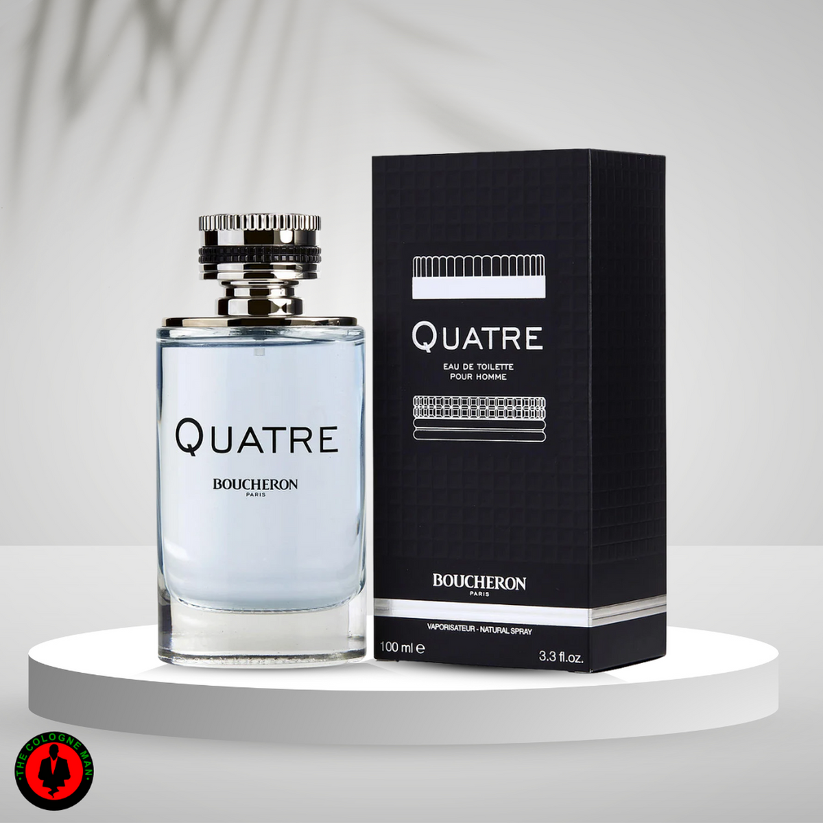Boucheron Quatre 3.4 oz Eau de Toilette spray bottle