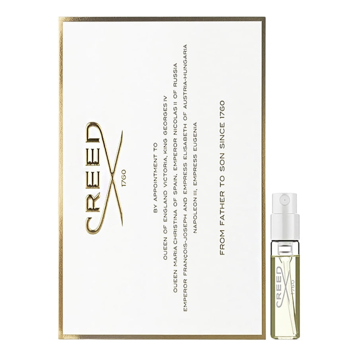 CREED Aventus 1.7ml women’s fragrance sample vial complete 100 count case