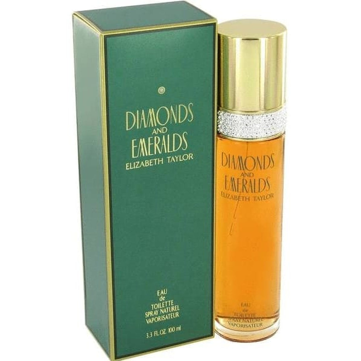 Diamonds & Emeralds 3.4 oz Eau de Toilette Spray by Elizabeth Taylor bottle
