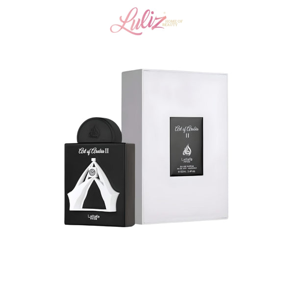 Lattafa Pride Art of Arabia 2 Eau de Parfum 3.4 oz bottle and box