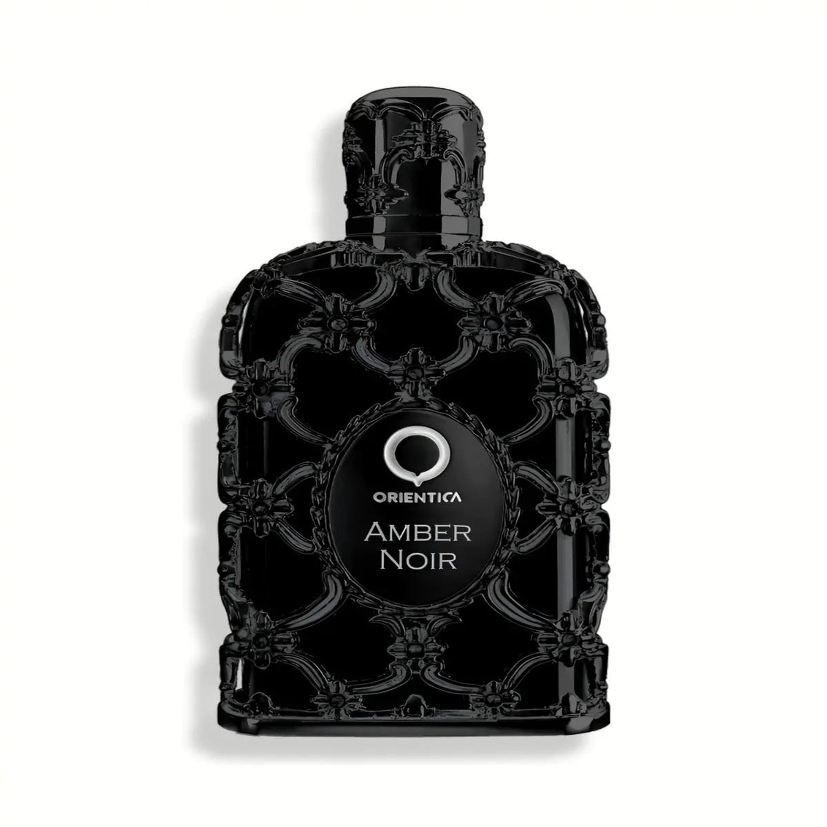 Orientica Amber Noir 2.8 oz Eau de Parfum spray bottle