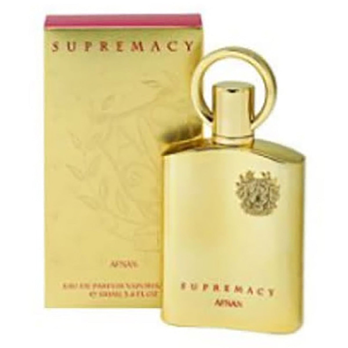 Afnan Supremacy Gold 3.4 oz Eau de Parfum spray bottle