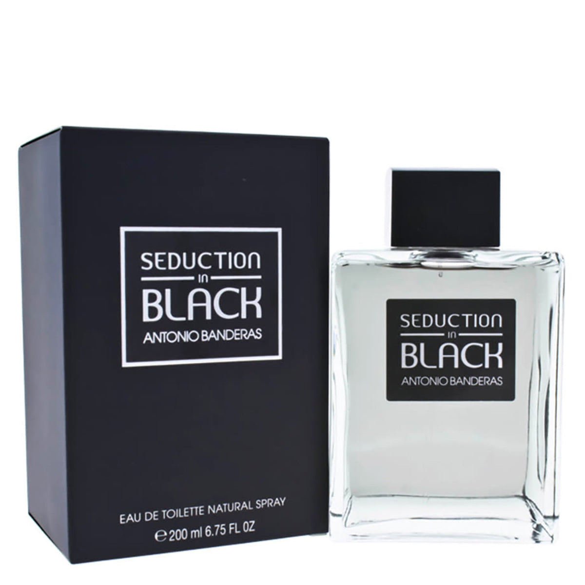 Antonio Banderas Black Seduction 6.8 oz Eau de Toilette spray bottle