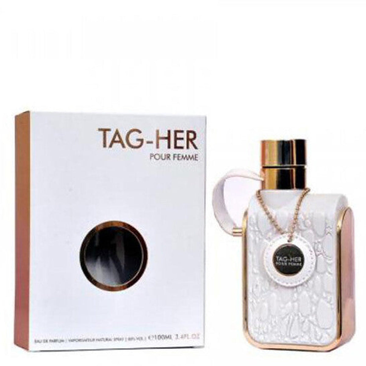 ARMAF Tag For Her 3.4 oz Eau de Parfum spray bottle