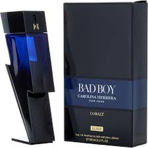 Carolina Herrera Bad Boy Cobalt Elixir 3.4 oz Eau de Parfum spray bottle