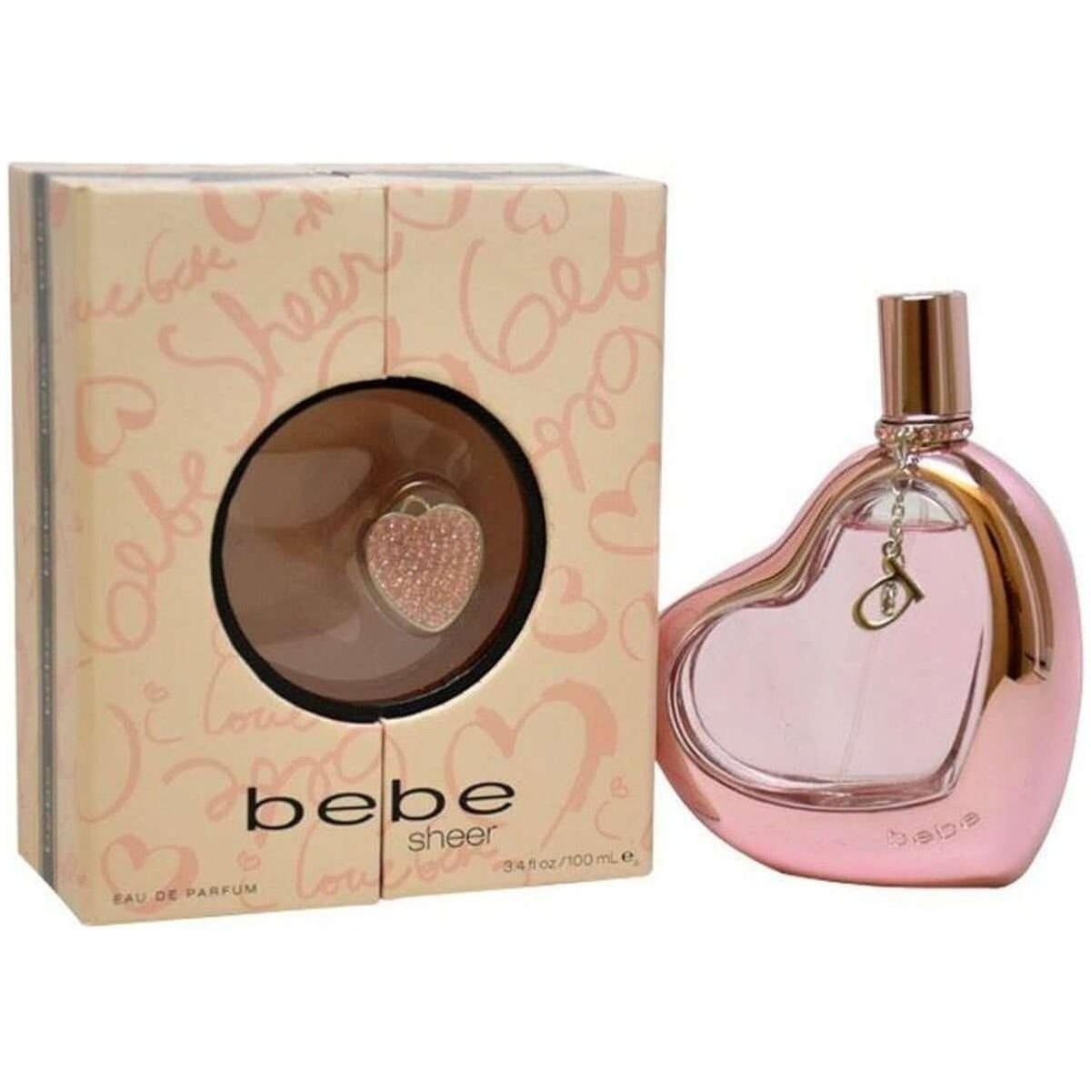 Bebe Sheer 3.4 oz Eau de Parfum spray bottle