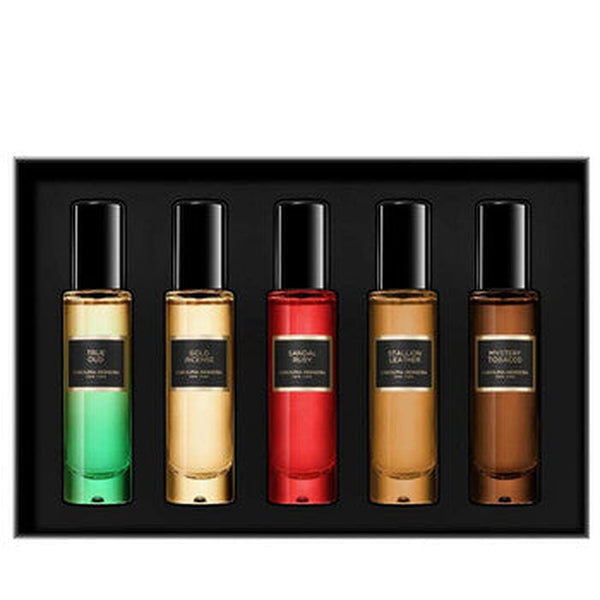 Carolina Herrera Good Girl 4-piece sampler set with Good Girl, Good Girl Blush, Very Good Girl, and Good Girl Jasmine miniature fragrances