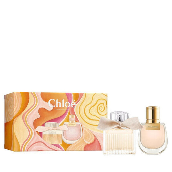 Chloé 2PC Mini Set featuring Nomade 0.67 oz and Chloé Eau de Parfum 0.67 oz bottles
