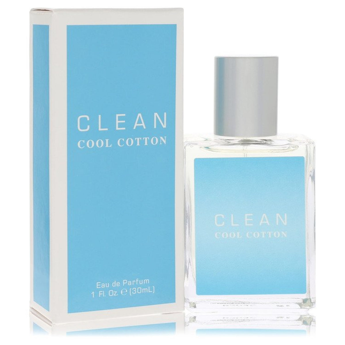 CLEAN Cool Cotton 1.0 oz Eau de Parfum Spray bottle