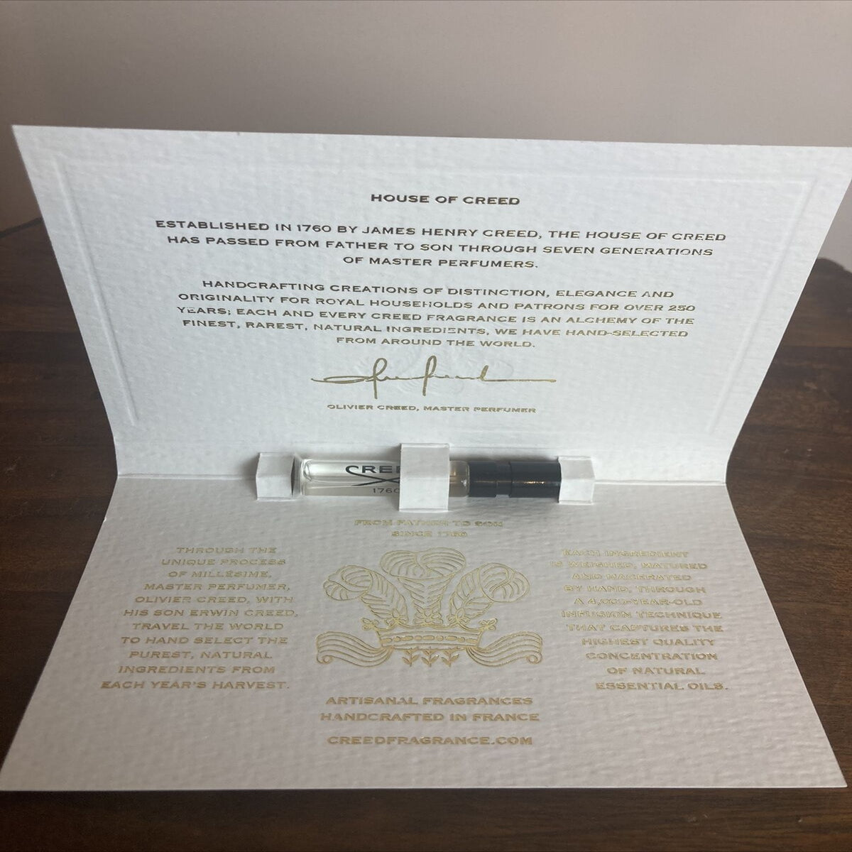 CREED Jardin d'Amalfi 1.7ml fragrance vial for women