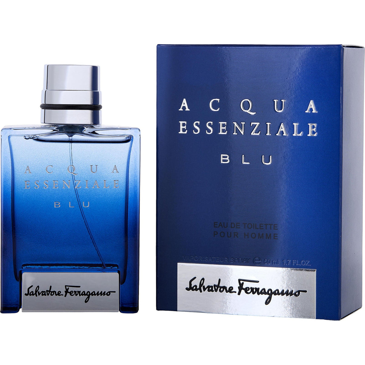Salvatore Ferragamo Acqua Essenziale Blu 1.7 oz Eau de Toilette spray bottle