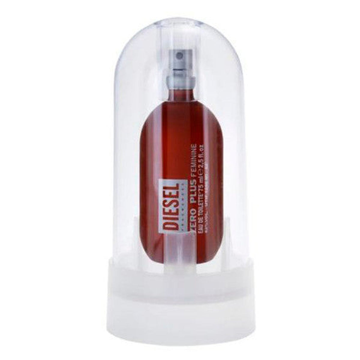 Diesel Zero Plus 2.5 oz Eau de Toilette spray bottle