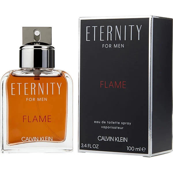 CK Eternity Flame 3.4 oz Eau de Parfum Spray bottle by Calvin Klein
