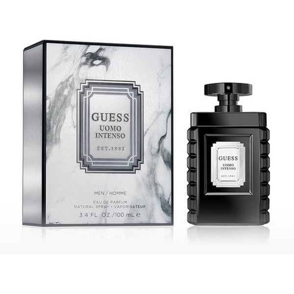 GUESS Uomo Intenso 3.4 oz Eau de Parfum Spray bottle for men