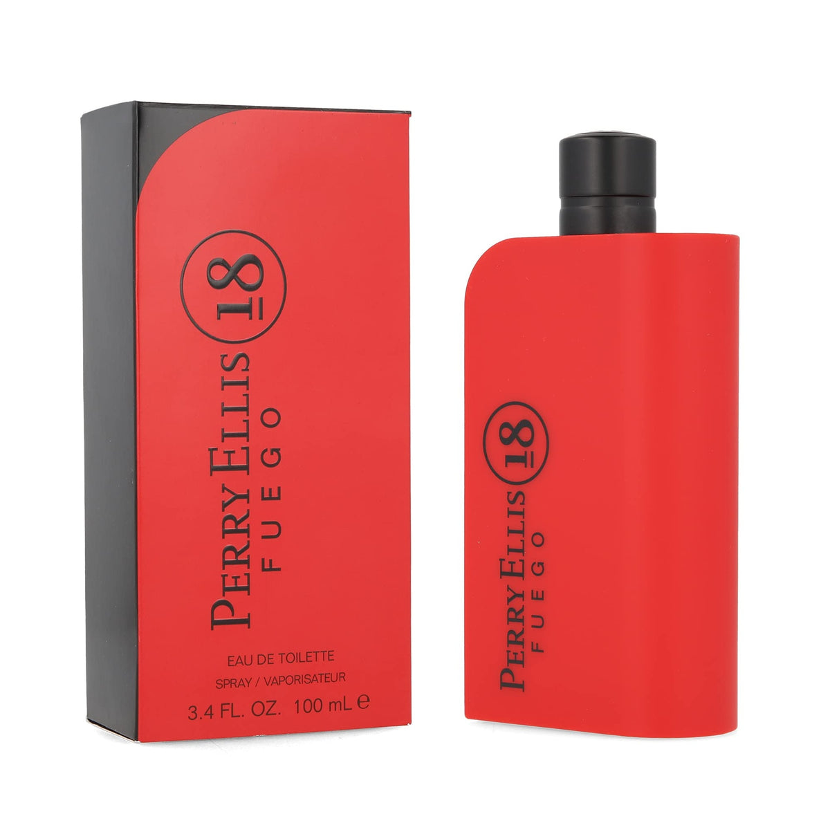 Perry Ellis 18 Fuego 3.4 oz EDT spray bottle for men