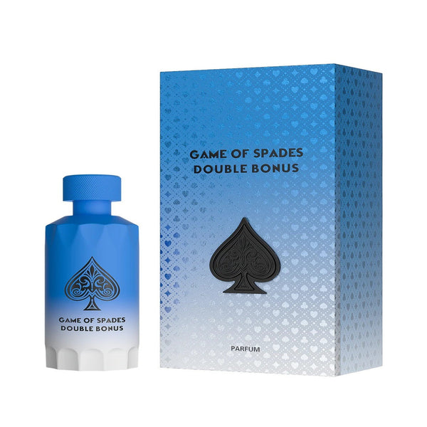 Game of Spades Double Bonus 3.4 oz Parfum Spray unisex fragrance bottle