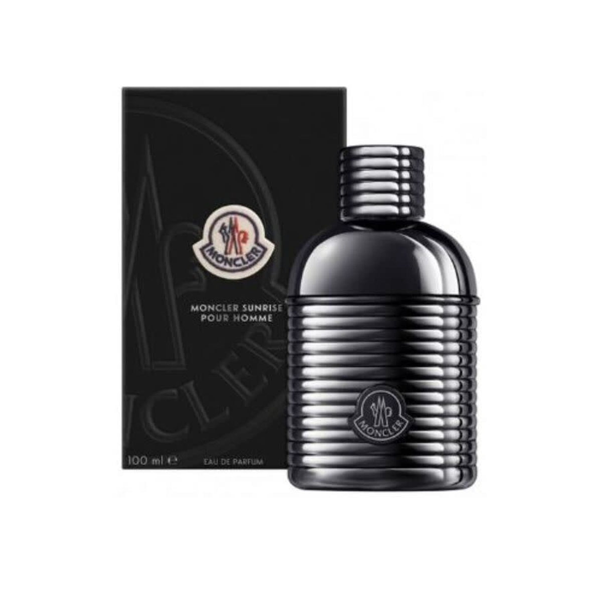 Moncler Sunrise 3.4oz Eau de Parfum spray bottle