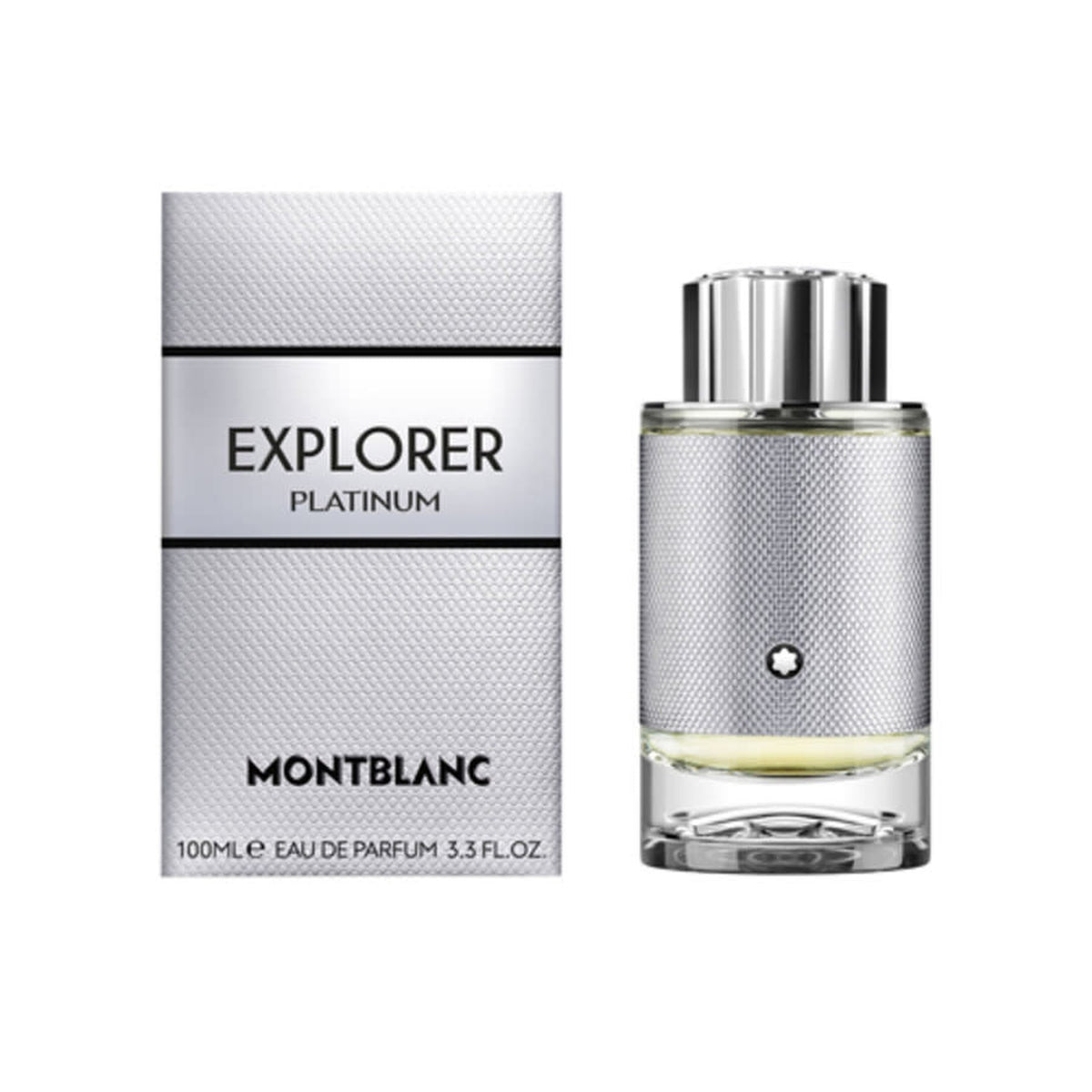 Montblanc Explorer Platinum 3.4 oz Eau de Parfum Spray bottle