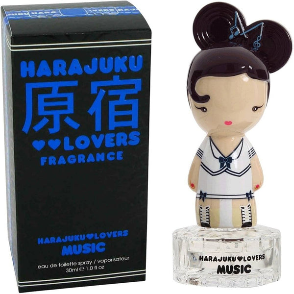Harajuku Lovers Music 1 oz Eau de Toilette spray bottle