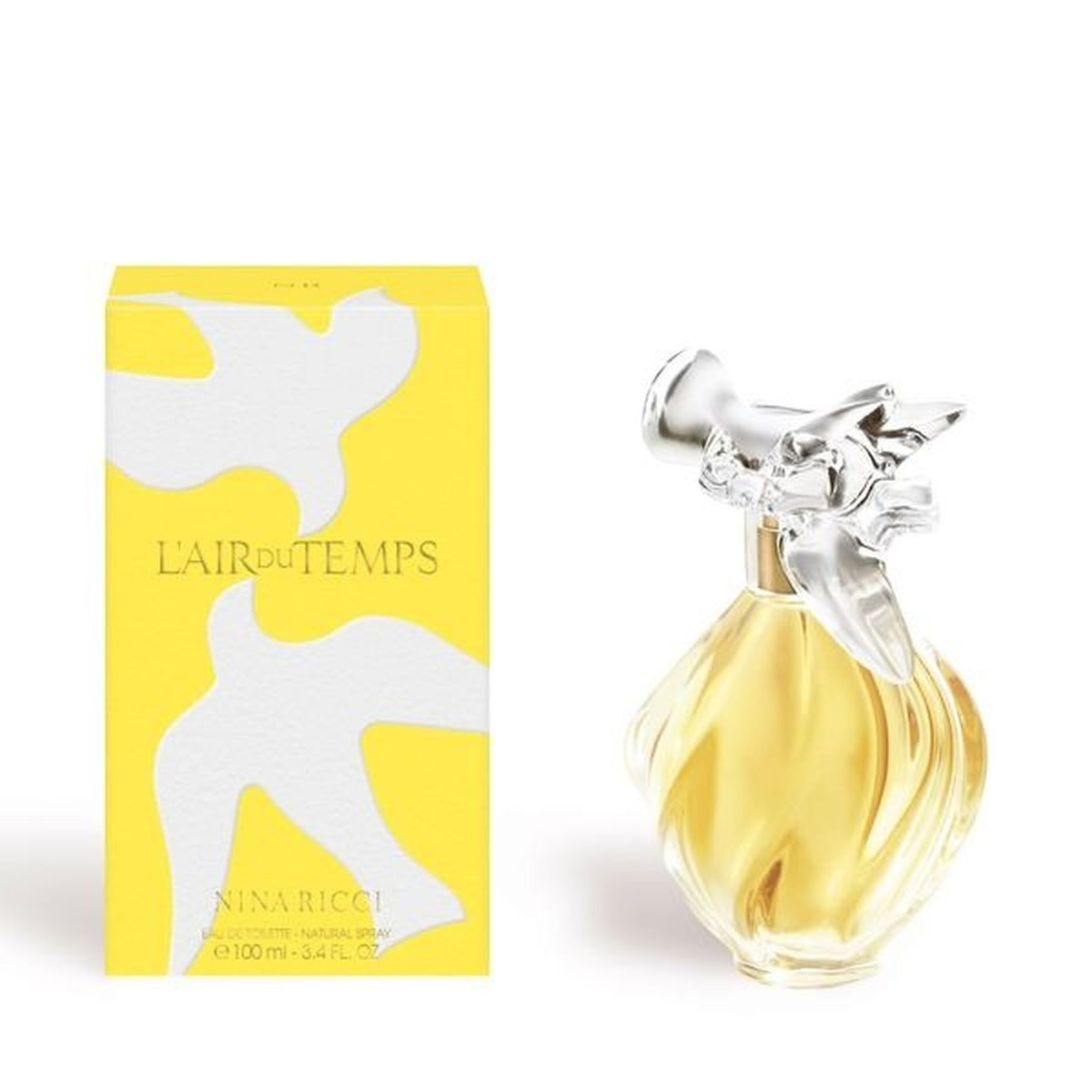 Nina Ricci L'Air du Temps 3.4 oz Eau de Toilette spray bottle