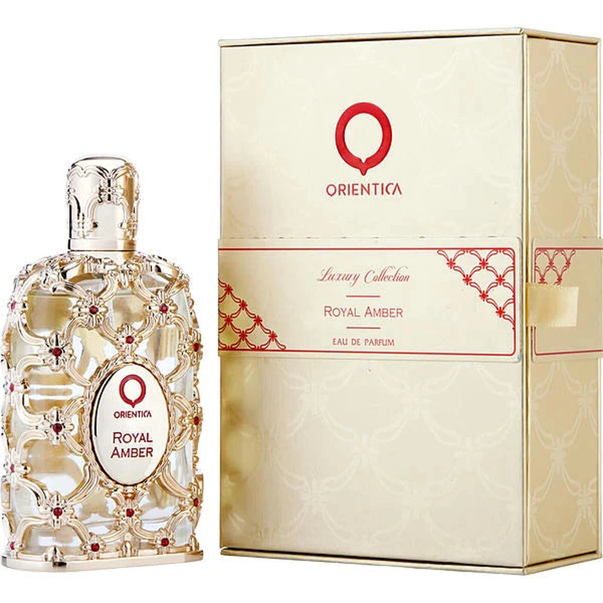 Orientica Royal Amber 2.7 oz Eau de Parfum Spray bottle