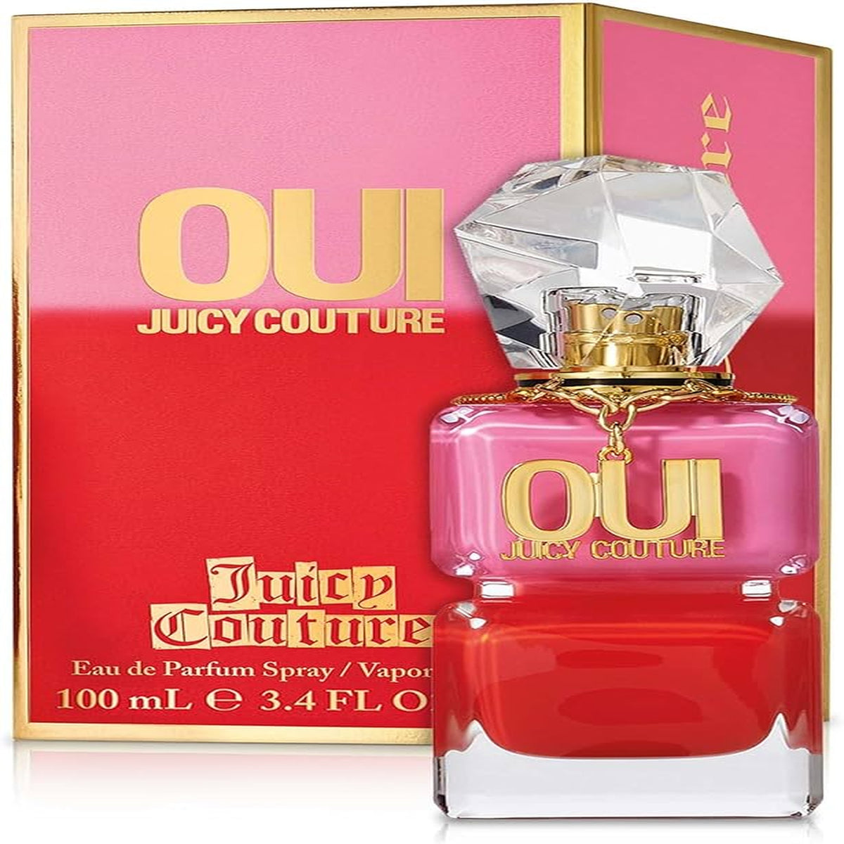 Juicy Couture Oui 3.4 oz Eau de Parfum Spray bottle