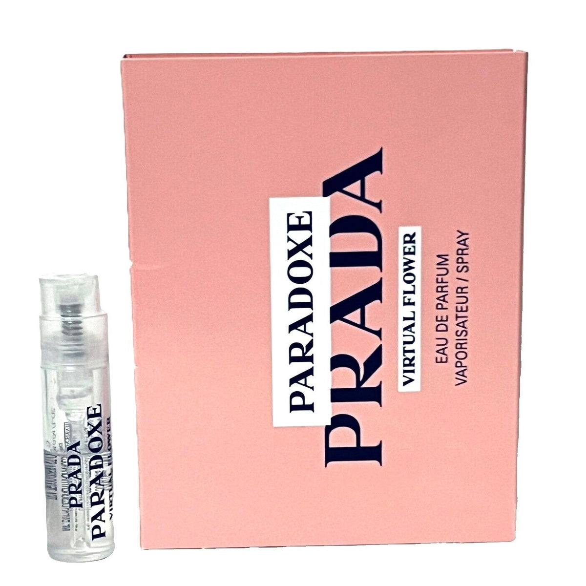 Prada Paradoxe Virtual Flower 3.4 oz Eau de Parfum refill bottle with spout