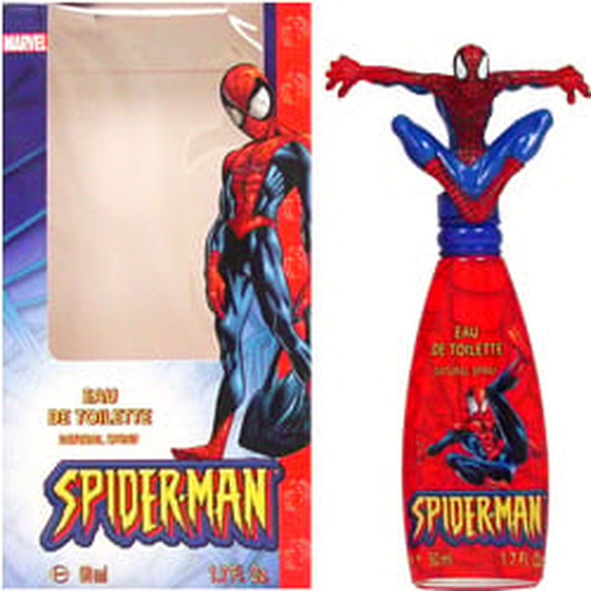 SPIDERMAN 3.4 oz EDT Spray for Kids fragrance bottle