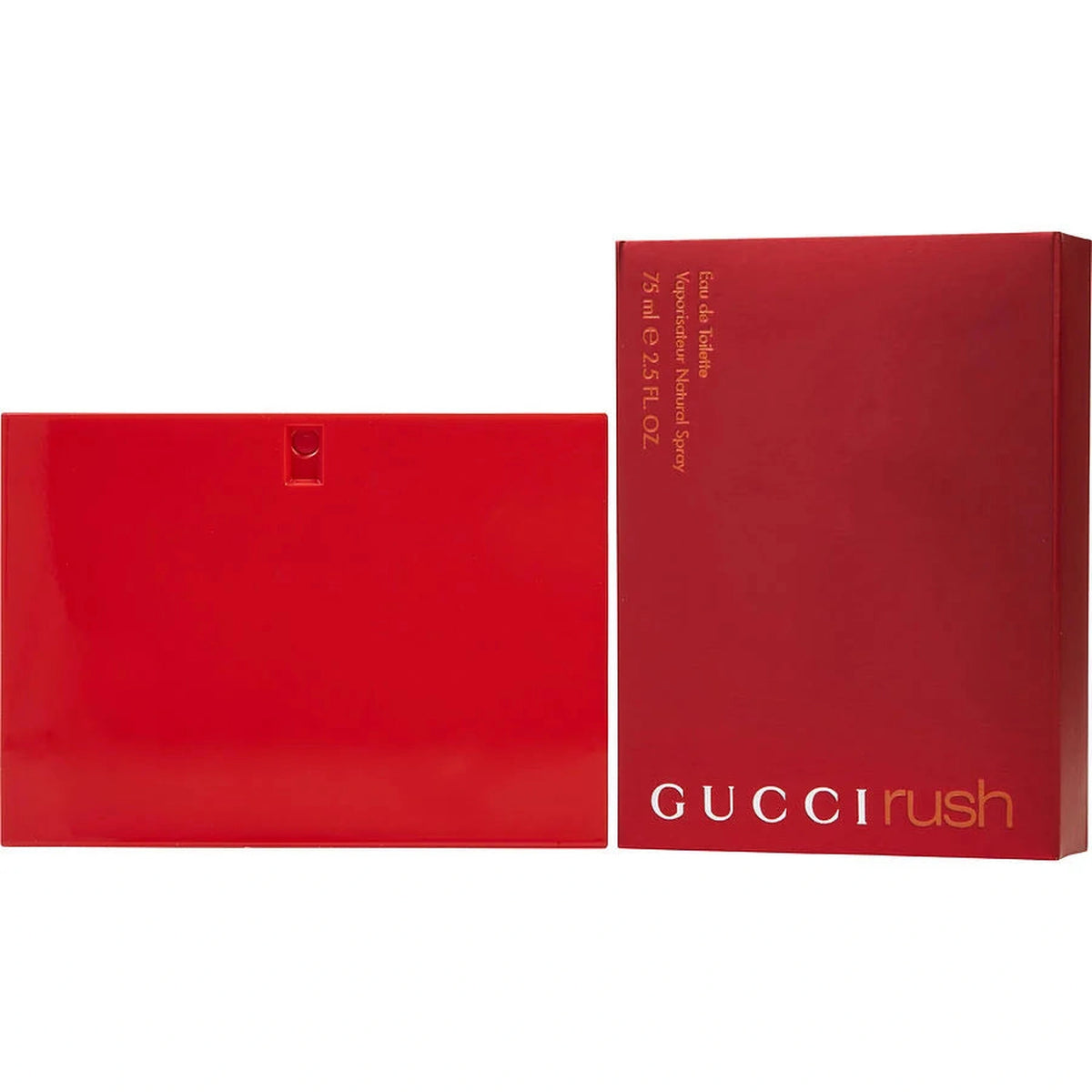 Gucci Rush 2.5 oz Eau de Toilette Spray red bottle