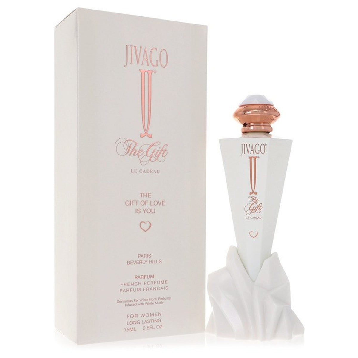 JIVAGO The Gift Le Cadeau 2.5 oz Eau de Parfum Spray bottle
