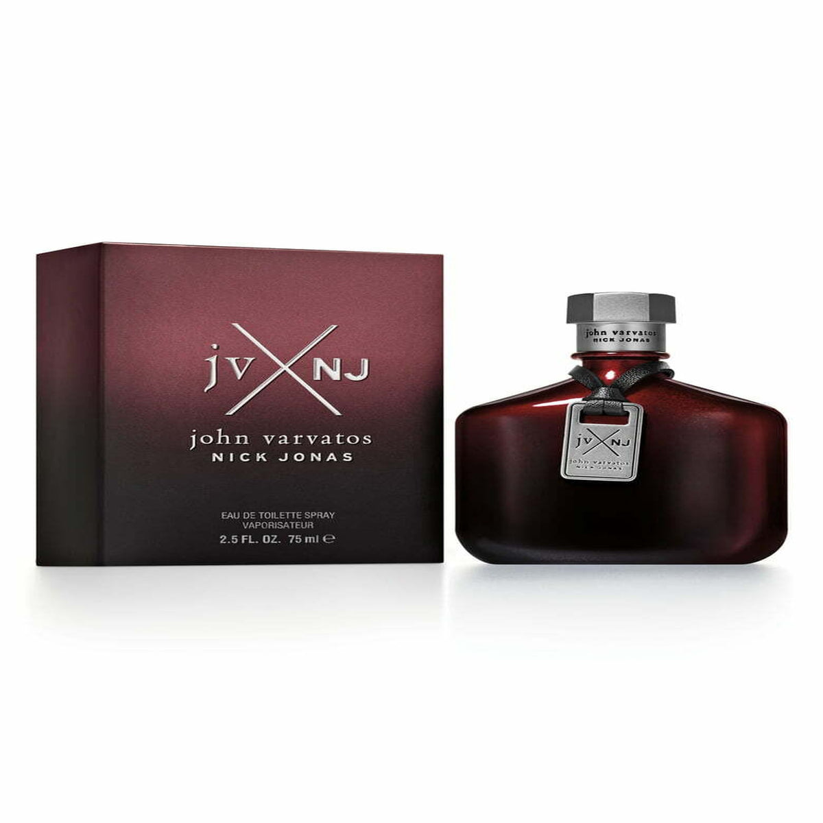 John Varvatos JV X NJ Red 3.4 oz eau de toilette spray bottle