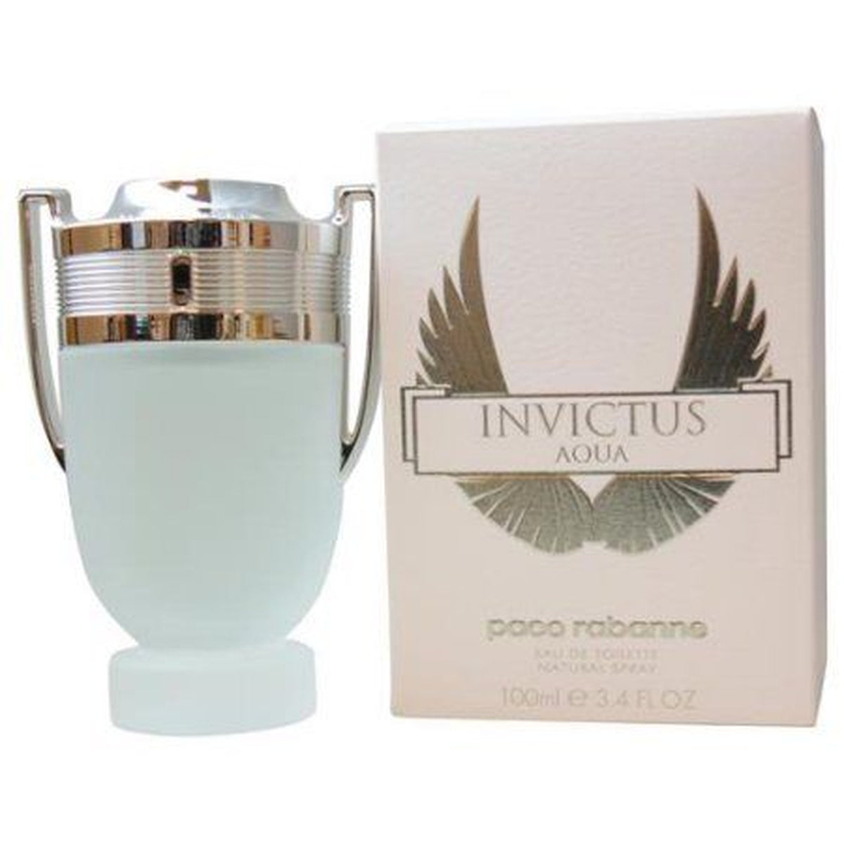 Paco Invictus Aqua 3.4 oz EDT Spray bottle