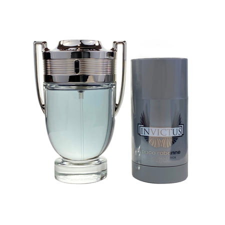 PACO INVICTUS 2PC (3.4OZ EDT +2.5OZ DEO SPRAY) TRAVEL BOX - Set