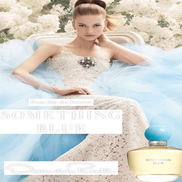 Oscar de la Renta Something Blue Eau de Parfum 3.4 oz bottle