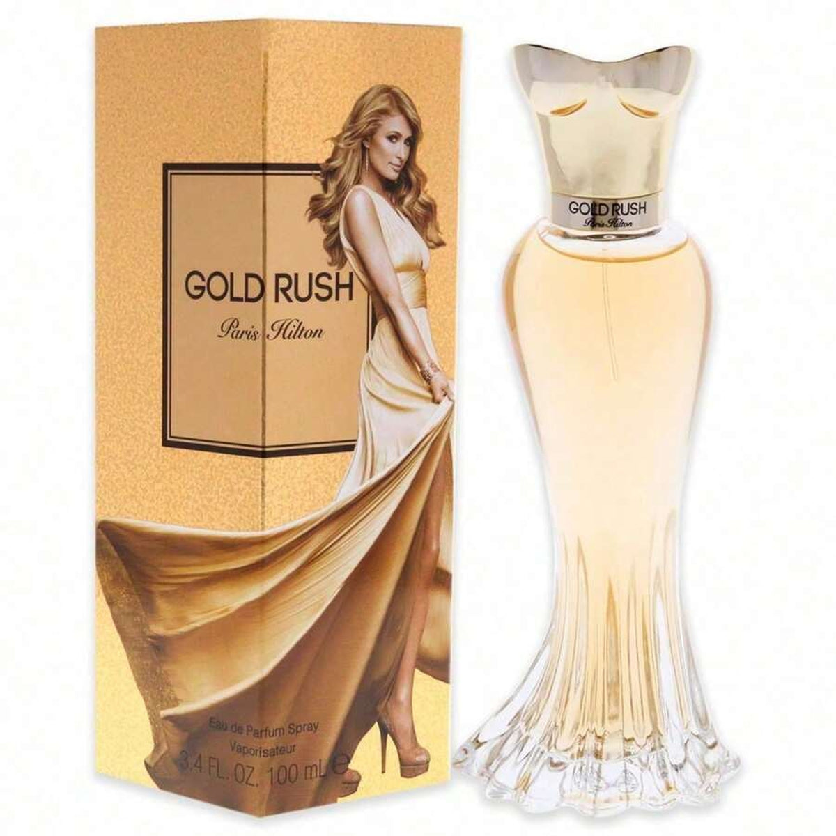 Paris Hilton Gold Rush 3.4 oz Eau de Toilette Spray bottle